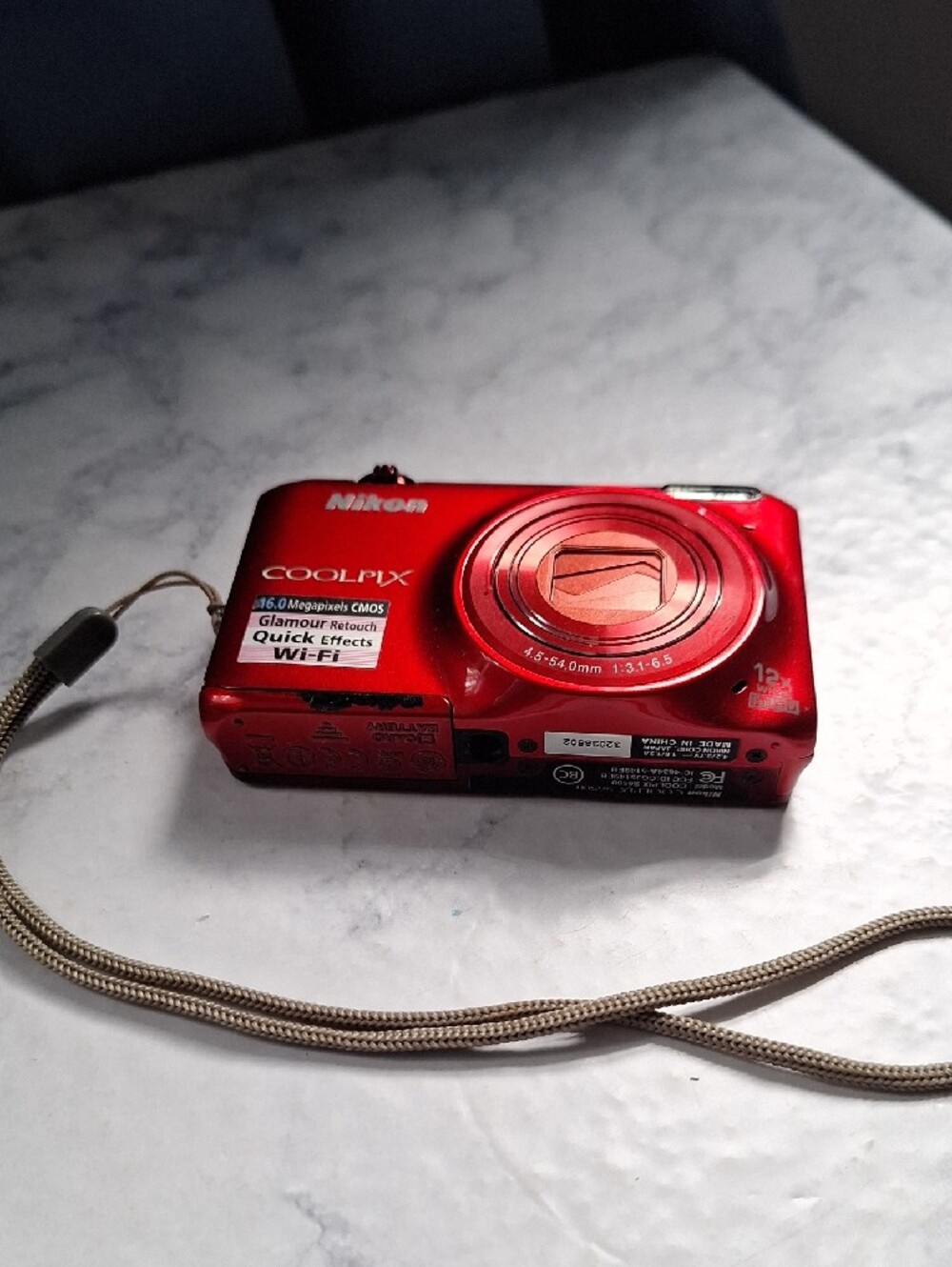 Nikon COOLPIX Compact Digital Camera - Red - Picture 2 of 11